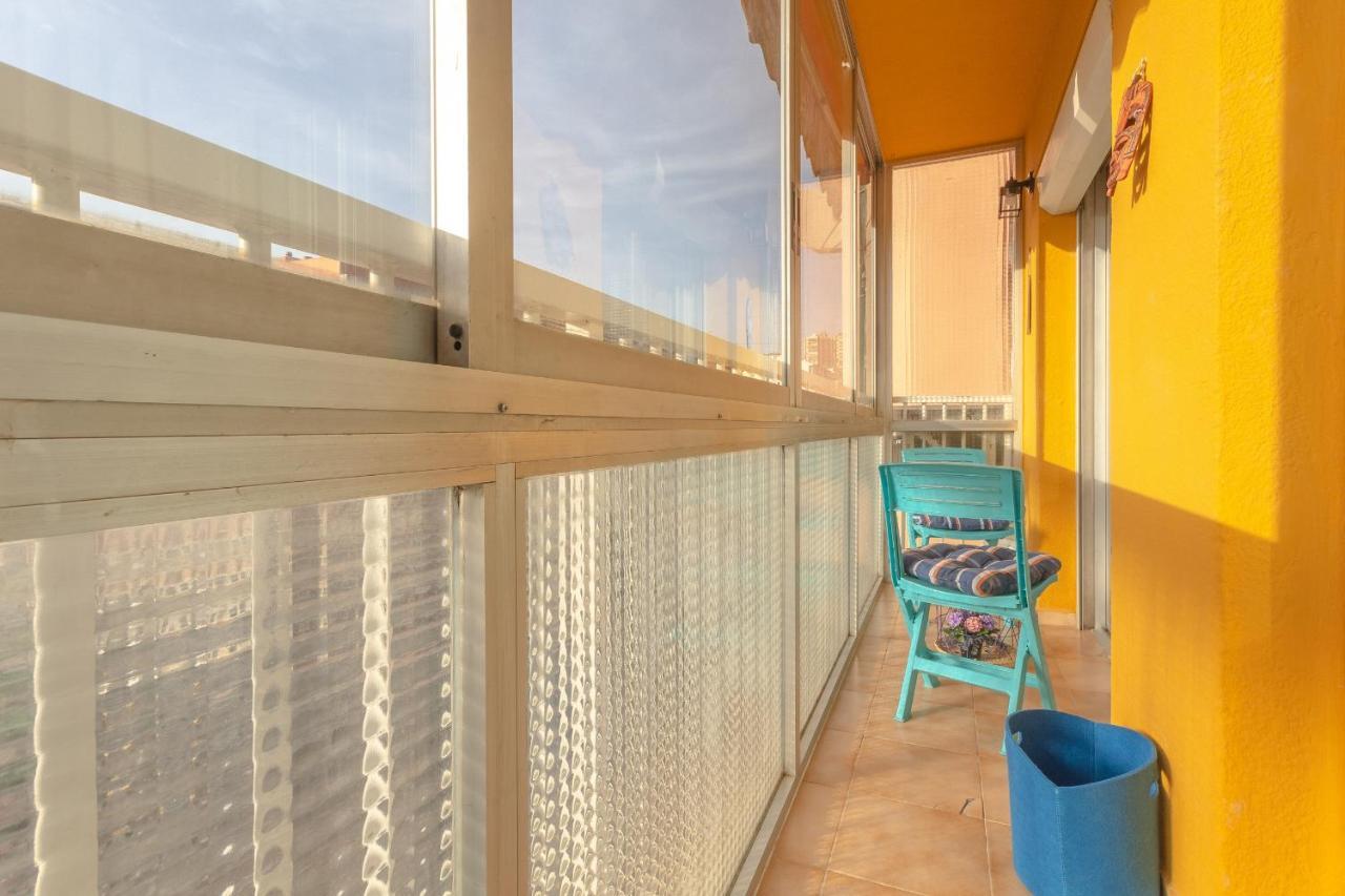 Апартаменты 2Br Flat - Aircon - 5 Min Walk To Benidorm Beach Экстерьер фото